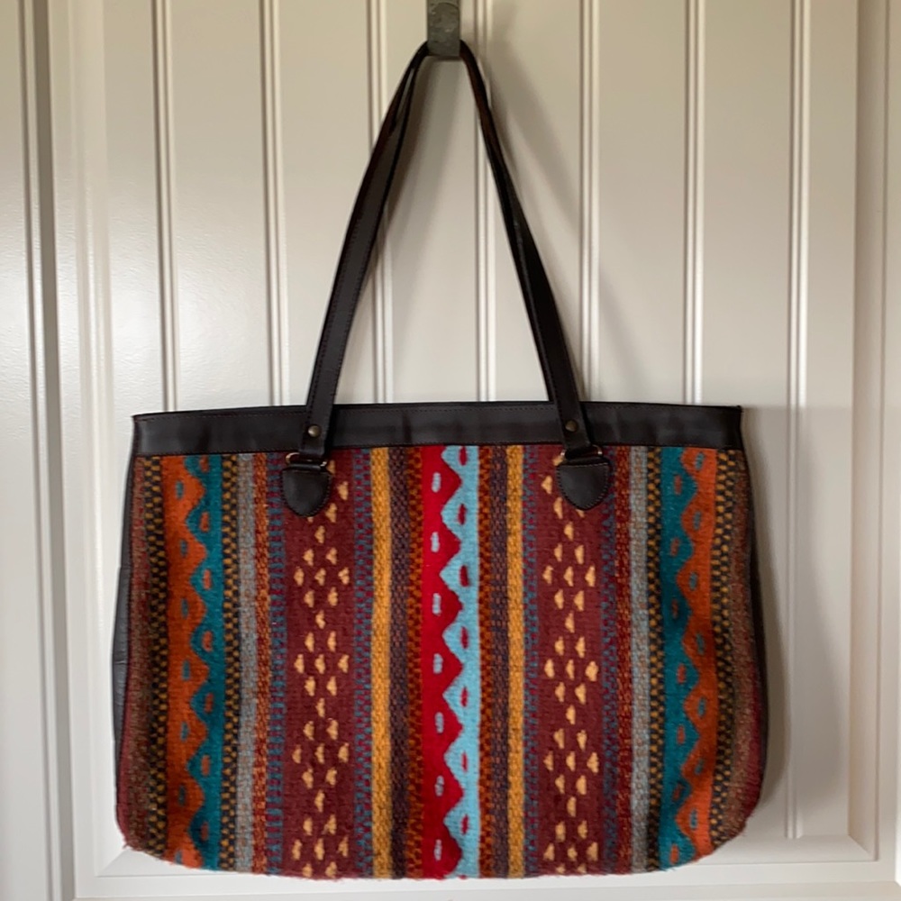 Multi Colored Southwest Style Handbag